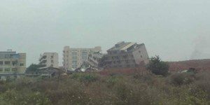 深圳一处工业园区被曝遭山体滑坡掩埋