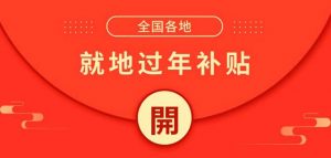 各地就地过年补贴来了