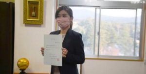 福原爱接受大学聘任当客座副教授