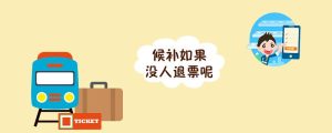 候补如果没人退票呢
