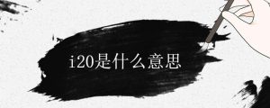 i20是什么意思