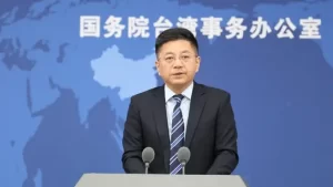 朱立伦访美称“持续对抗共产主义”，国台办回应