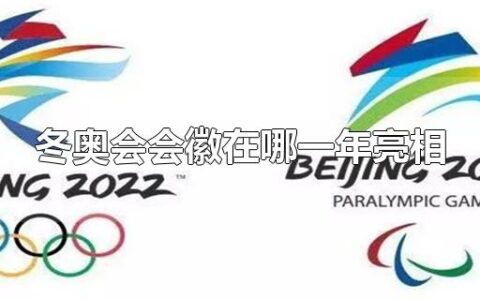 冬奥会会徽在哪一年亮相