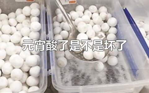 元宵酸了是不是坏了