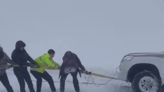 图片：极寒天气造成新疆阿勒泰市7名工人遇难