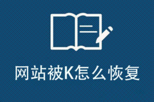 怎样恢复被K掉的网站,站长可以参考这些
