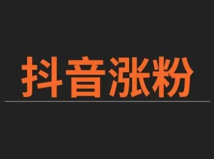 如何在抖音上涨粉？十个方法