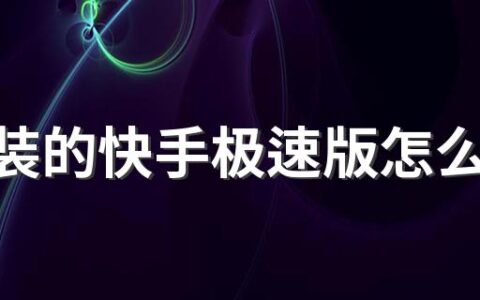 新安装的快手极速版怎么没有去赚钱的功能 快手极速版赚钱功能怎么消失了