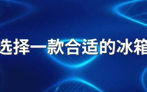 如何选择一款合适的冰箱冷柜 冰箱冷柜收纳你做对了吗
