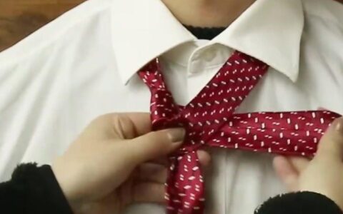 怎么打领带