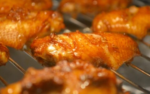 烤箱烤鸡翅温度和时间