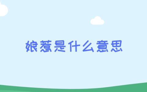 娘惹是什么意思