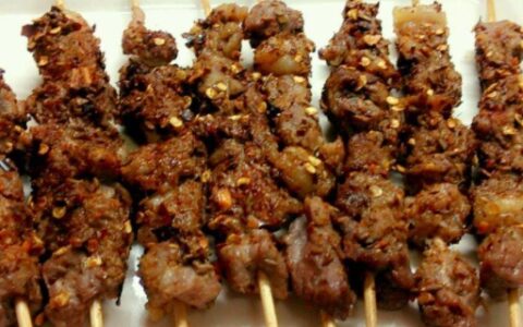 烤箱烤羊肉串的温度和时间