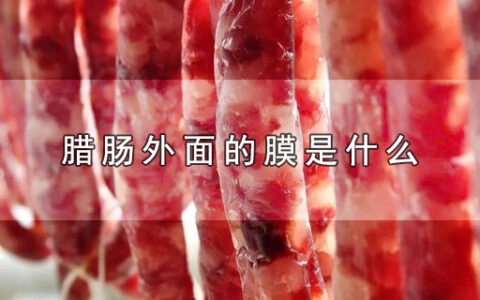 腊肠外面的膜是什么