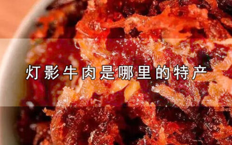 灯影牛肉是哪里的特产