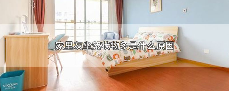 家里灰尘絮状物多是什么原因