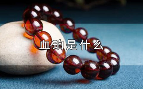 血珀是什么