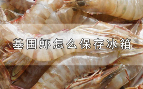 基围虾怎么保存冰箱
