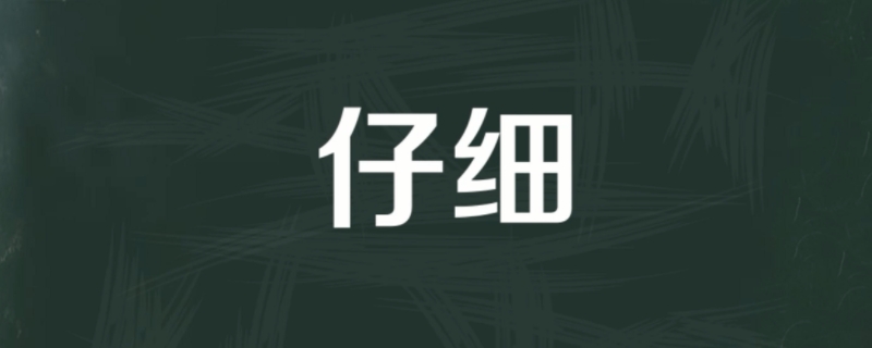 仔细的反义词是什么