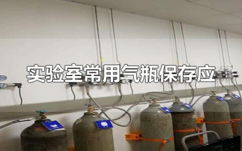 实验室常用气瓶保存应