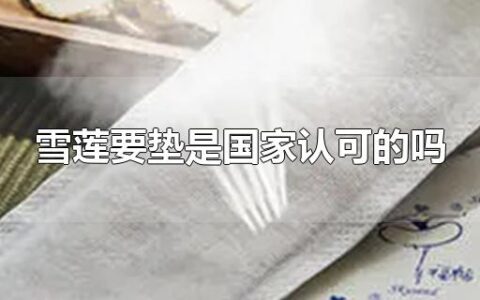雪莲要垫是国家认可的吗