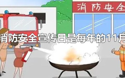 全国消防安全宣传日是每年的11月几日