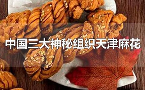 中国三大神秘组织天津麻花