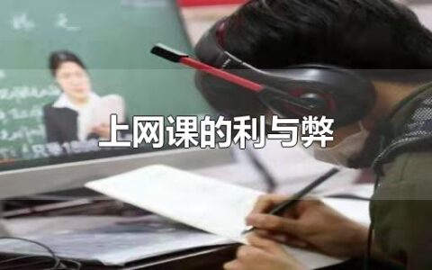 上网课的利与弊