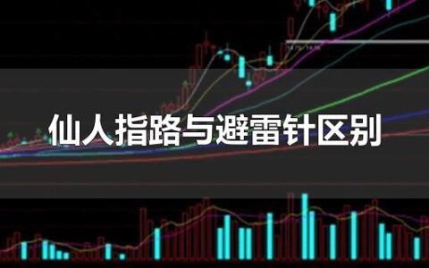 仙人指路与避雷针区别