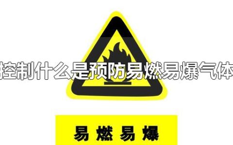控制什么是预防易燃易爆气体