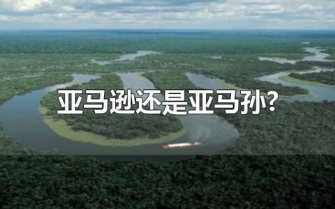 亚马逊还是亚马孙?