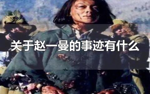 关于赵一曼的事迹有什么