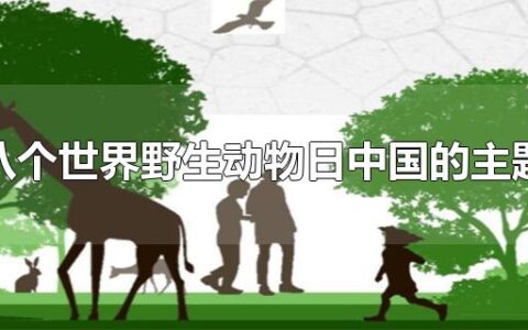 第八个世界野生动物日中国的主题是