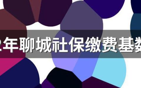 2022年聊城社保缴费基数及比例 2022年聊城社保缴费一个月多少钱