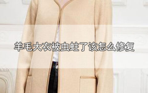 羊毛大衣被虫蛀了该怎么修复