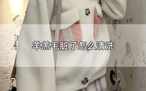 羊羔毛脏了怎么清洗