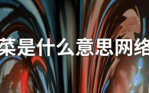 小趴菜是什么意思网络用语