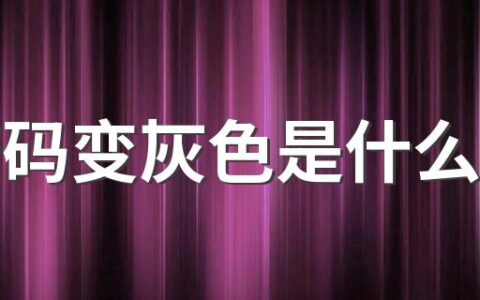 健康码变灰色是什么情况 健康码灰色几天能变绿