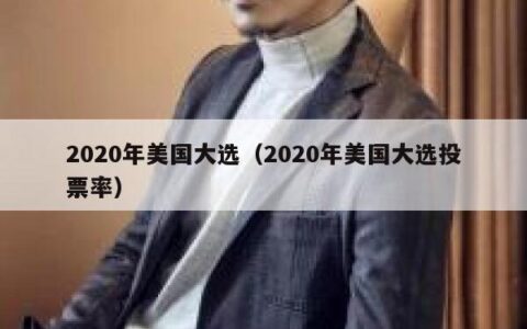 2020年美国大选（2020年美国大选投票率）