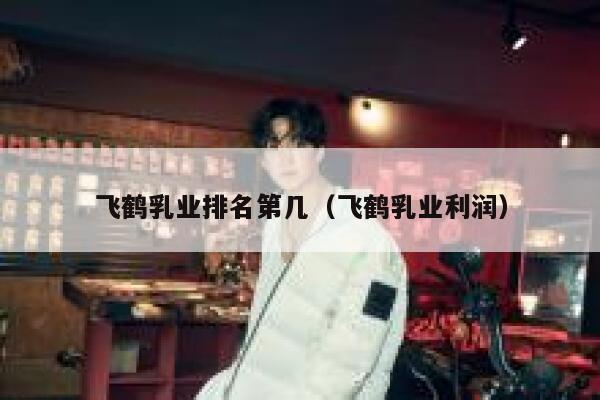 飞鹤乳业排名第几（飞鹤乳业利润） 第1张