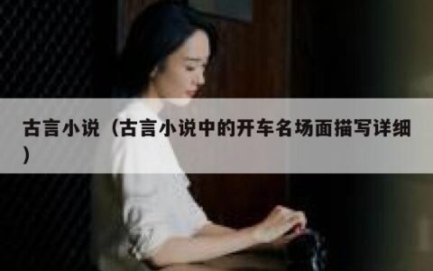 古言小说（古言小说中的开车名场面描写详细）
