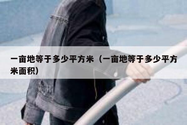 一亩地等于多少平方米（一亩地等于多少平方米面积） 第1张