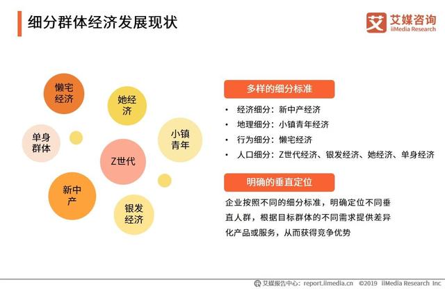 2019中国互联网群体经济用户与消费行为研究报告