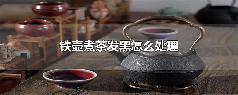 铁壶煮茶发黑怎么处理